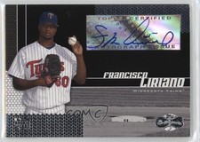 2006 Topps Co-Signers Francisco Liriano #104 Auto 19n6