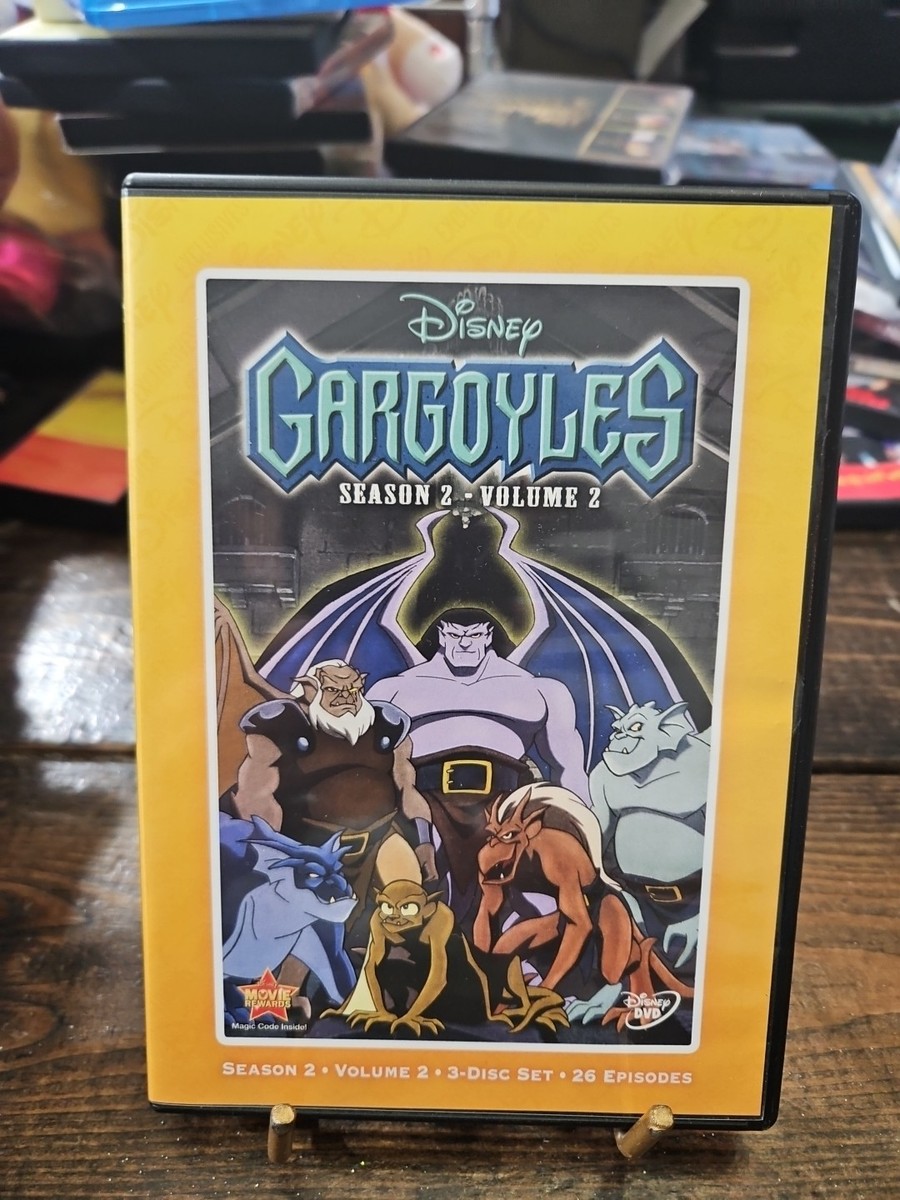 Gargoyles Season 2 Vol 2 26 Episodes DVD 3 Disk Set Disney Movie