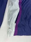 Vintage 90s Nike Kids Windbreaker Jacket Purple Colorblock Full Zip Youth S 4-6 — photo 6