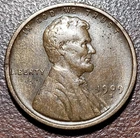 1909-S Lincoln Wheat Cent VF+ Semi-Key Date Coin Orig Tone No Issues Sharp Rev