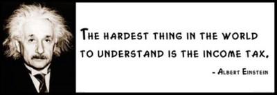 Wall Quote - ALBERT EINSTEIN  - The hardest thing in the world to understand is 
