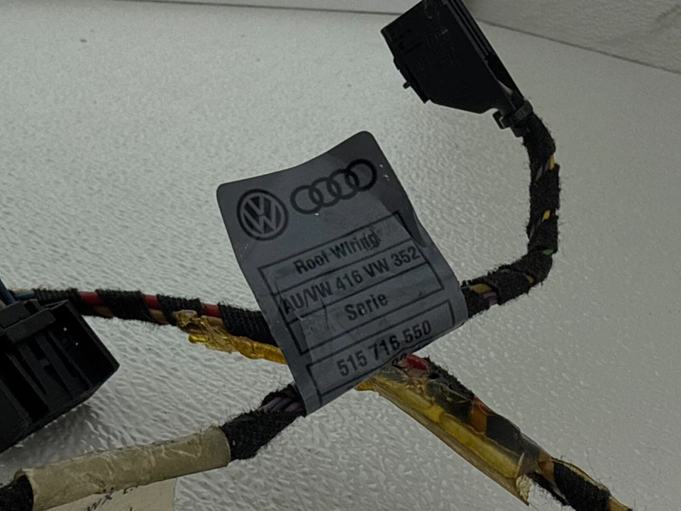 Volkswagen Jetta Sportwagen 2010-2014 techo corredizo techo corredizo cableado OEM Foto 4 de 4