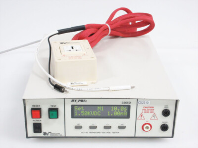 ASSOCIATED RESEARCH 3565D AC / DC HIPOT GROUND CONTINUITY TESTER & 36544 INPUT