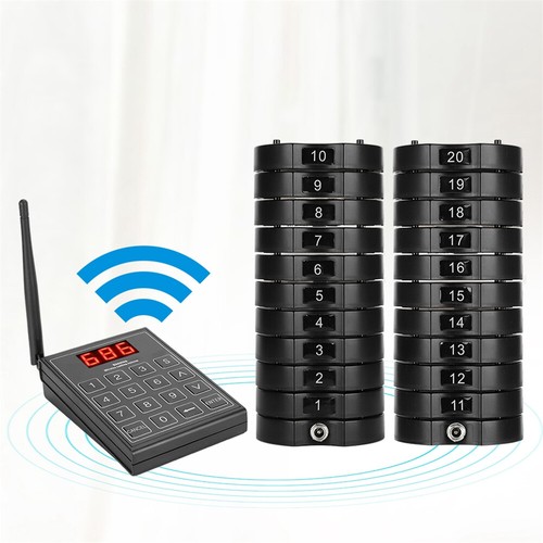 SU-668S Restaurant Nursery Wireless Calling System Pager for Hospital Food Truck - Photo 15/27