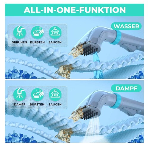 HAUSHOF Waschsauger mit Dampffunktion, StainZapper Vapo Teppichreiniger - Bild 2 von 10