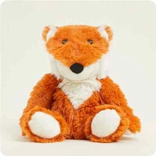 Warmies Fox Heatable and Coolable Weighted Stuffed Animal Plush - Comforting