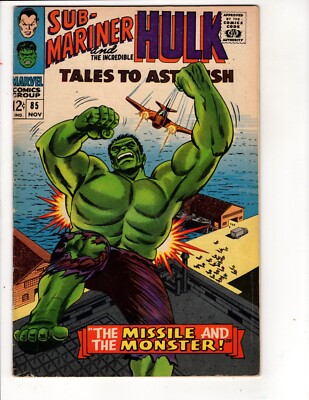 TALES TO ASTONISH #85-1966(THIS BOOK HAS MINOR RESTORATION SEE DESCRIPTION)