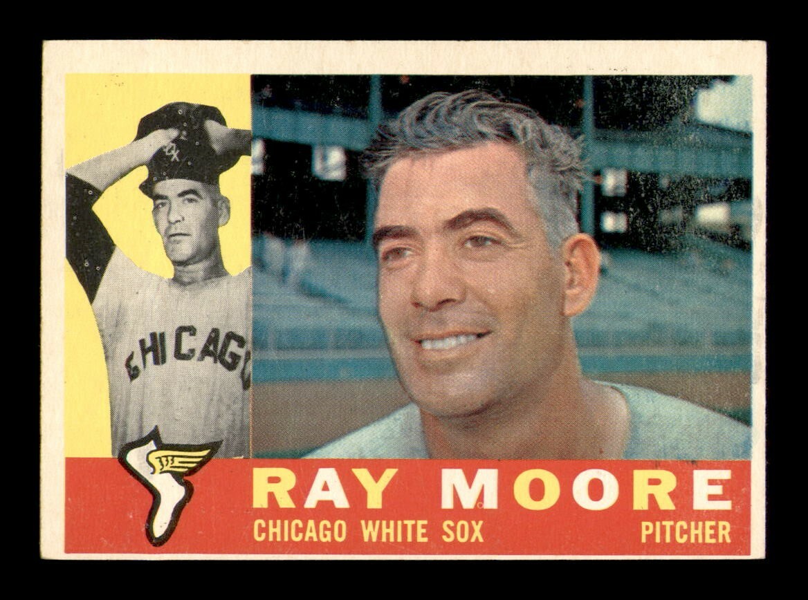 1960 Topps #447 Ray Moore EX-MINT Baseball Card OBGcards