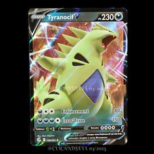 carte Pokémon Tyranocif V 158/264 #4 EB08 - Poing de Fusion NEUF FR