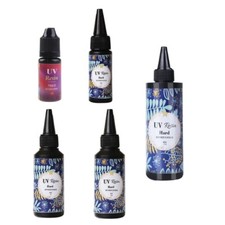 Crystal UV Resin Clear Hard UV Glue Curing Epoxy Resin Ultraviolet Curing Solar