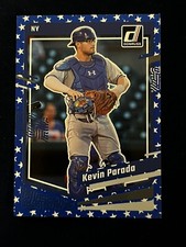 2023 Donruss Baseball Base Independence Day #108 Kevin Parada - New York Mets