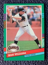 Nothing but: Matt Williams, topps, Fleer, Score 1987-1996. base, inserts, Gold.