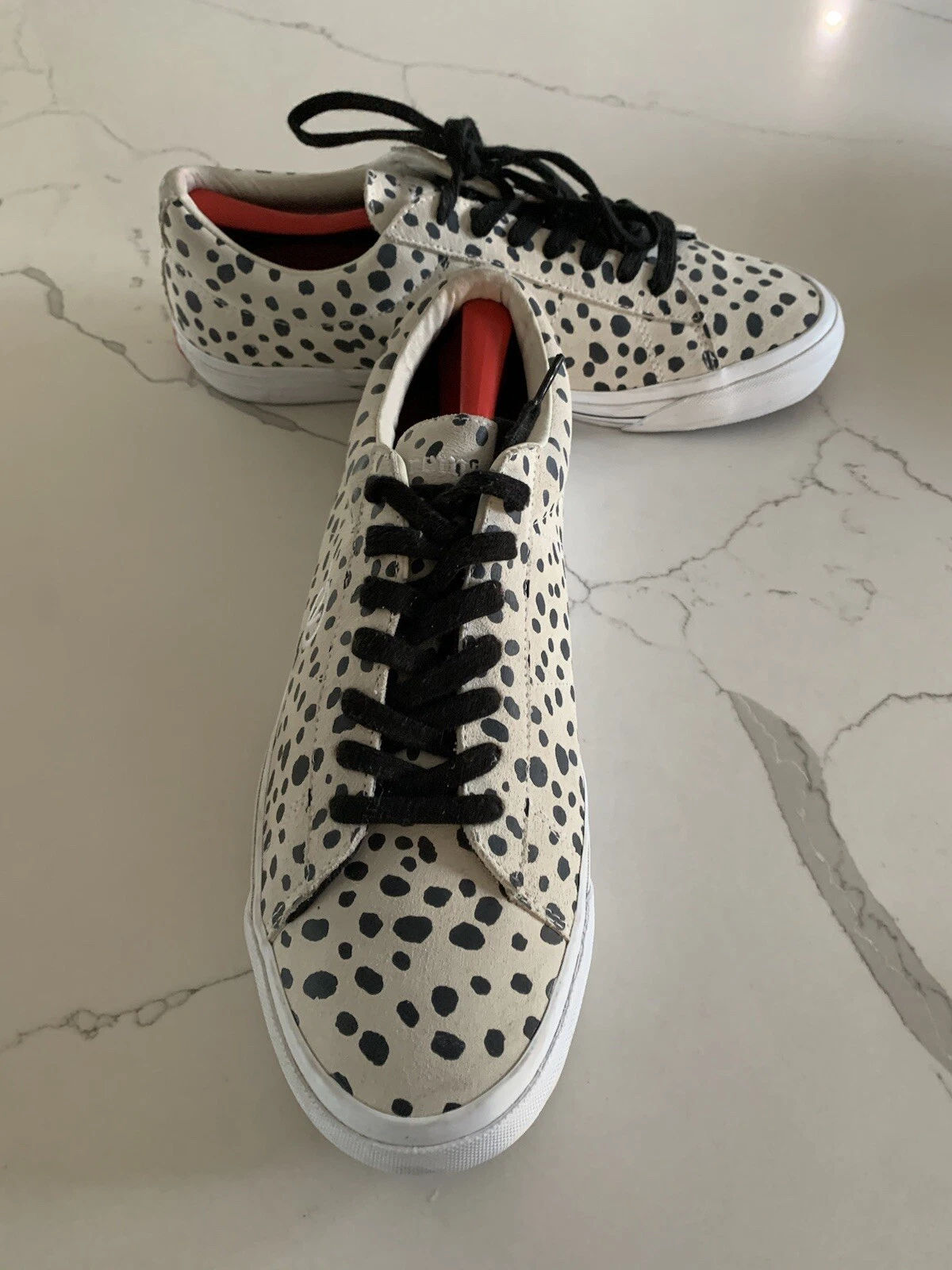 Chaussure de skateboard professionnelle Supreme Vans Sid Pro Dalmatian homme 12 occasion