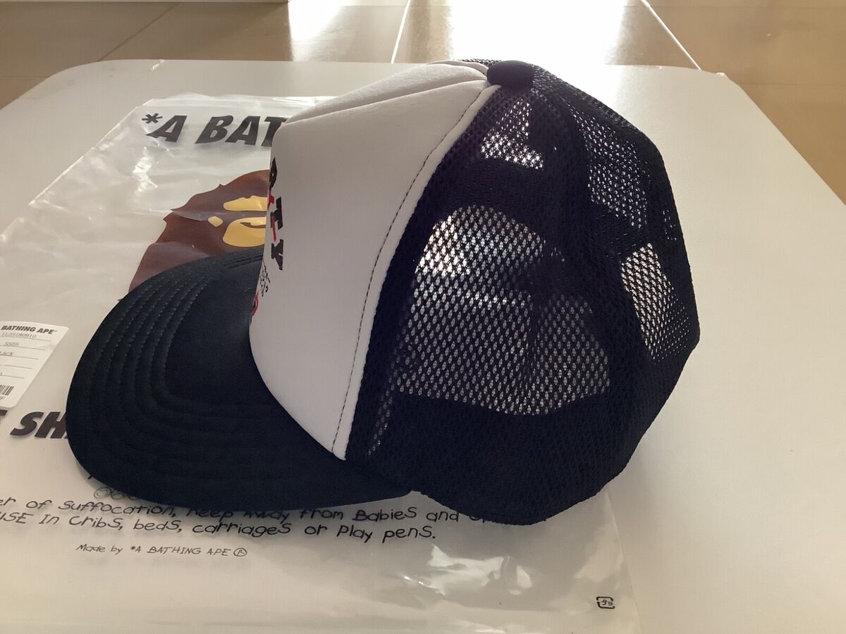 Authentic a bathing ape bape x LBWK mesh cap trucker hat Authentic a bathing ape bape x LBWK mesh cap trucker hat