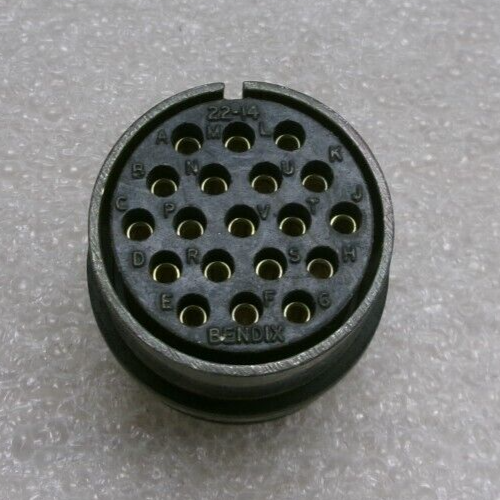 BENDIX 22-14 % 10-169622-14S 0244 CIRCULAR CONNECTOR SOCKET 19-PIN ...