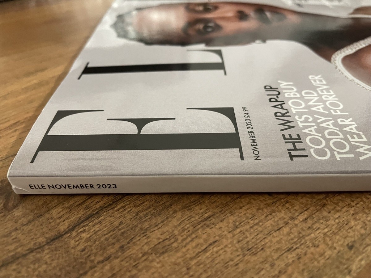 Elle Magazine UK November 2023 VGC | eBay UK