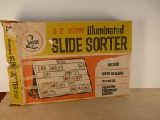 E-Z View Illuminated Slide Sorter--LOGAN--VINTAGE