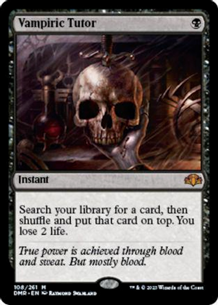 Vampiric Tutor Dominaria Remastered Regular 108