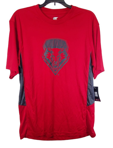 COLOSSEUM Men's New Mexico Lobos Lift Short-Sleeve T-Shirt-Red, Large