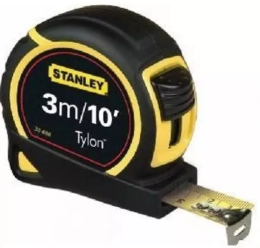STANLEY TYLON 3m 10 METRIC IMPERIAL TAPE MEASURE