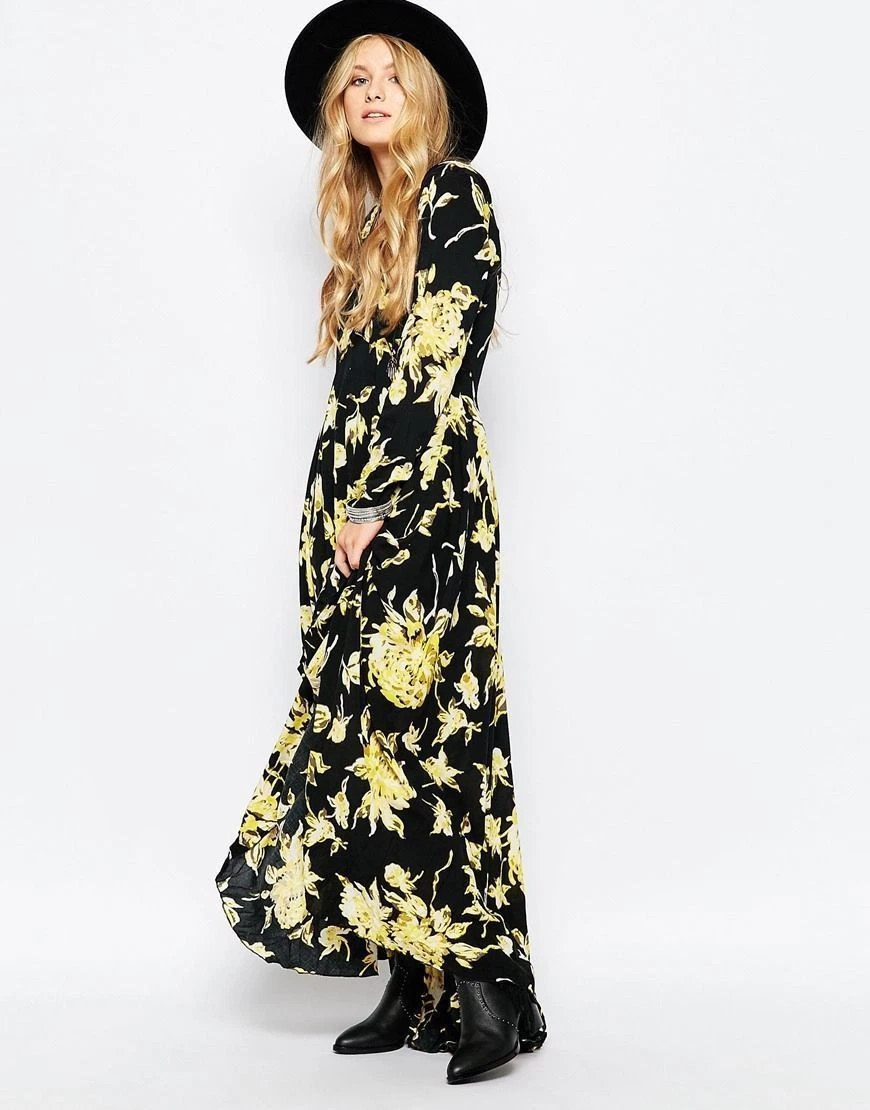 Free people first kiss maxi shop dress