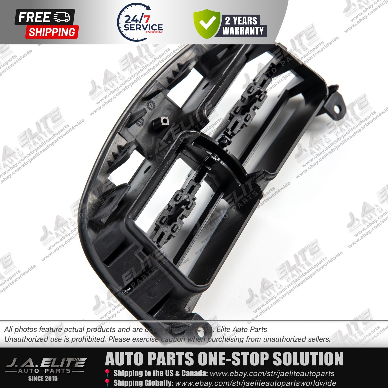 Inner Rear A/C Air Vent Grille Cover Kit for Maserati Quattroporte 2013-2020