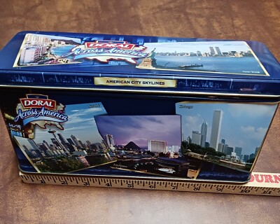 Doral “Across America American City Skylines” cigarette tin