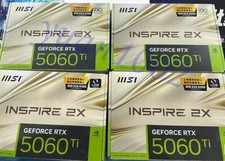 NEW MSI RTX 5060 Ti 16G INSPIRE 2X OC GDDR7 Graphics card Fast FedEx or DHL