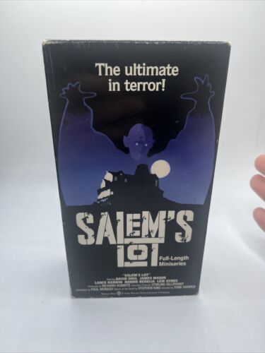 Lot de Salem mini-série pleine longueur (1993, VHS) 184 minutes ensemble de deux bandes vampire - Photo 1 sur 8