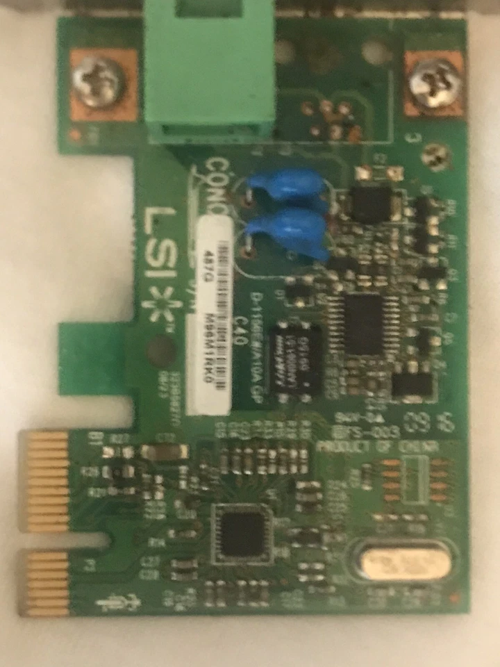 LSI Anatel 2264-07-4259 PCI-E 56K Internal Modem Card - Image 2 of 4