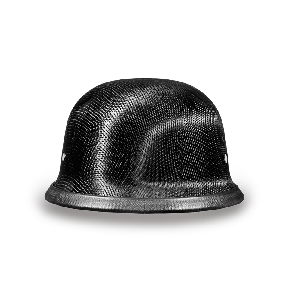 Daytona Cascos Calavera Gorra ALEMÁN - GRIS FIBRA DE CARBONO Casco Moto Foto 3 de 4