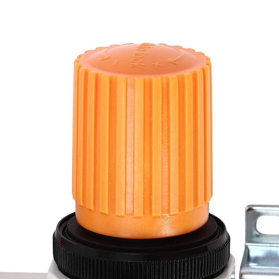 Air Pressor Oil Water Separator Regulator Pressure Gauge f/ Tire