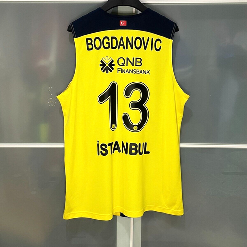 NIKE BOGDAN BOGDANOVIC FENERBAHCE BASKETBALL JERSEY SZ XL nba hawks serbia wbc - Picture 2 of 7