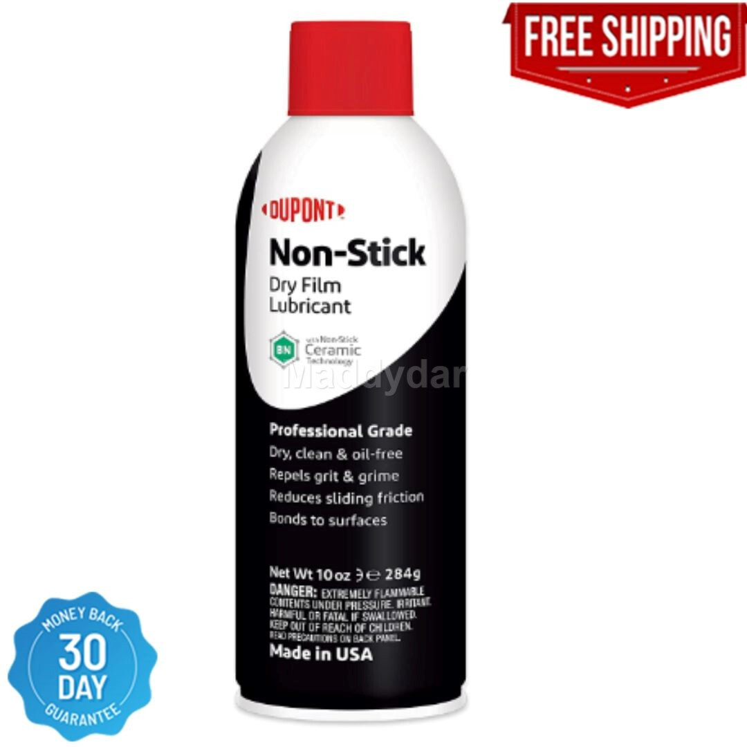 DuPont NonStick DryFilm Lubricant,Chemical/ Dirt Resistant Coating
