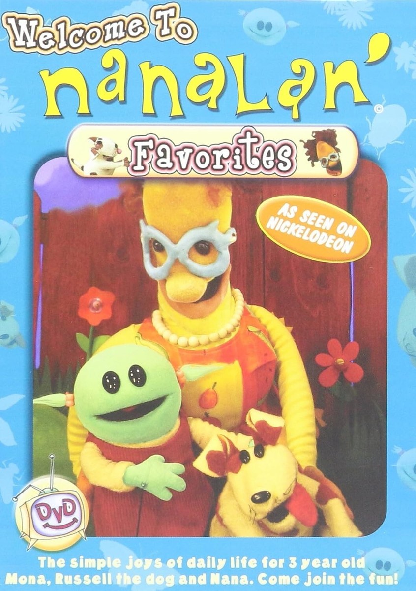 Nickelodeon: Welcome to Nanalan - Favorites (DVD, 2004) New Sealed