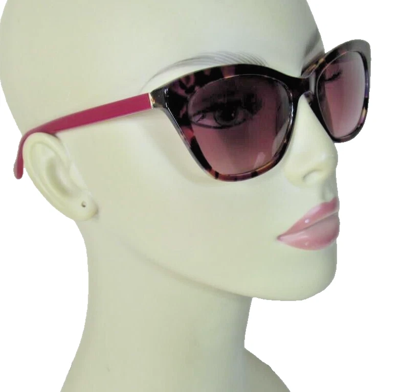 Óculos de sol LILLY PULITZER PK Britta olho de gato aros concha de tartaruga braços rosa - Imagem 4 de 4