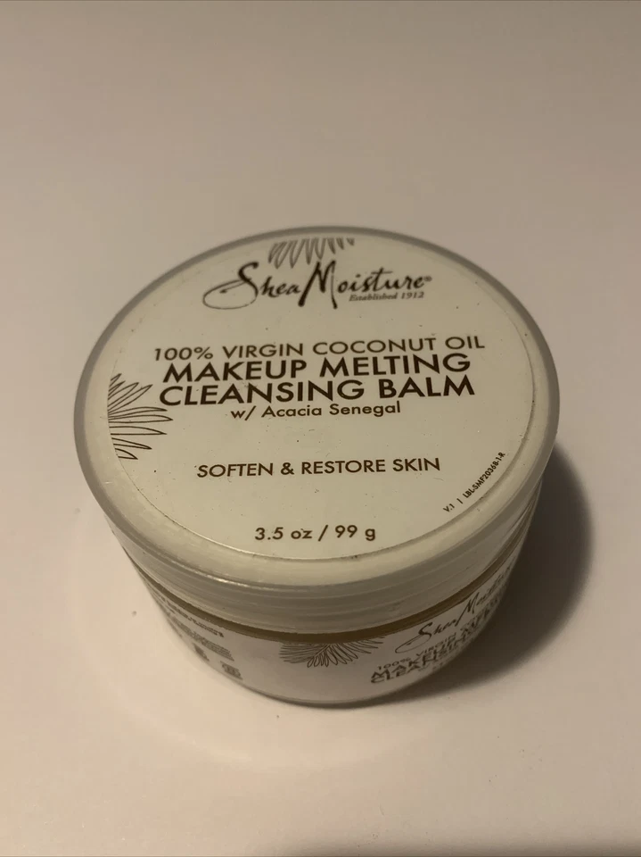 乳木果保湿 100% 初榨椰子油彩妆融化洁面霜 3.5 盎司/99 克 — 第 2/4 张图片