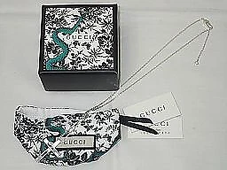GUCCI Ciondolo Collana Taglio Croce G 228364 con Scatola