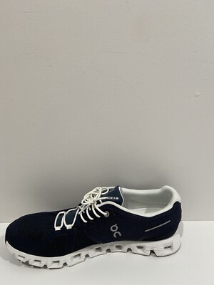 On Cloud 5 Sneakers Midnight Blue/White Running Shoes  display picture 1