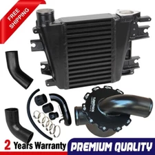 Upgrade Aluminium Intercooler,Airbox+Piping Kit For Nissan Patrol ZD30 3.0L