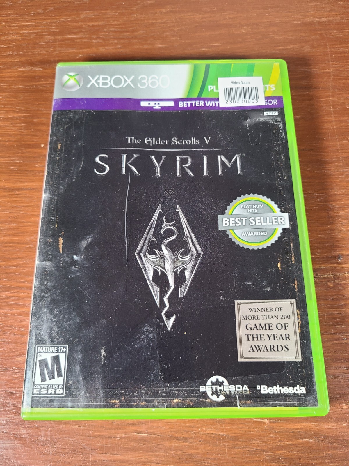 The Elder Scrolls V: Skyrim (Microsoft Xbox 360, 2011) Complete w ...