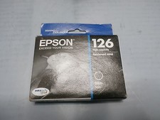 GENUINE Epson Ink Cartridge 126 Black High-capacity Brand New Sealed Box 04/2019