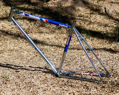 Kit 7 stickers SUNN VTT vintage Néo rétro BBR Bleu Blanc Rouge 1