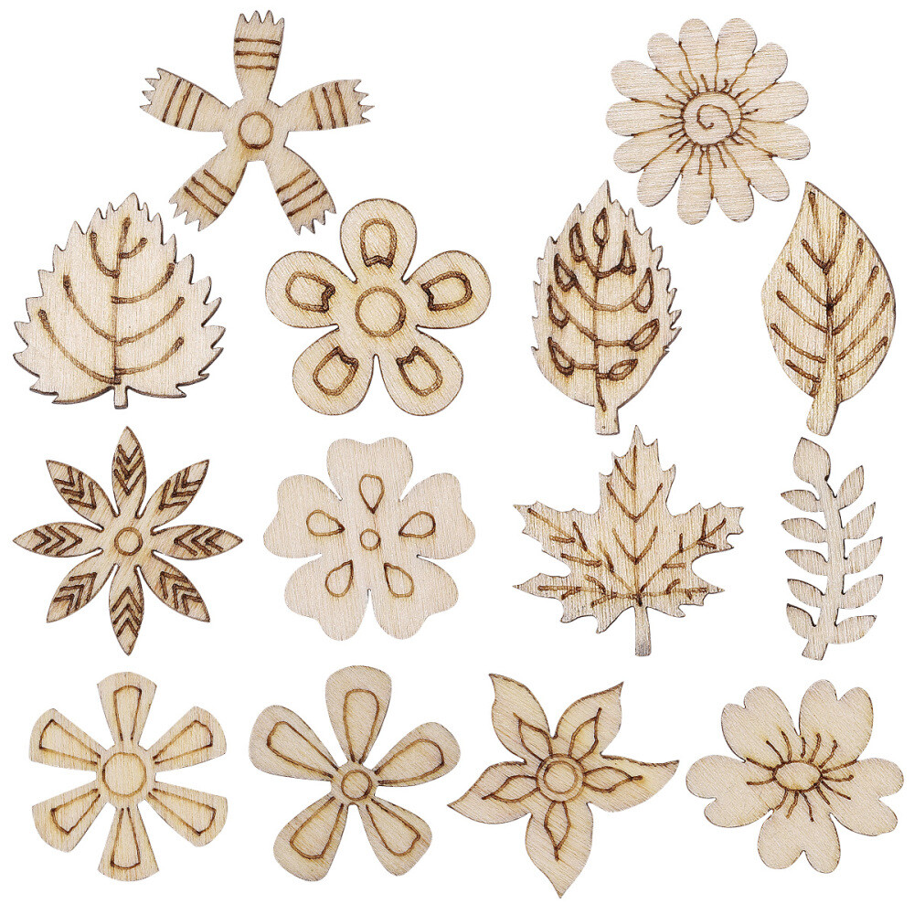 Wood Craft Material Dinosaur Party Favors Wall Decals Child