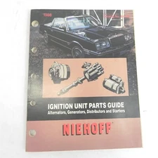 VINTAGE 1988 CE NIEHOFF IGNITION UNIT PARTS GUIDE CATALOG ALTERNATORS 