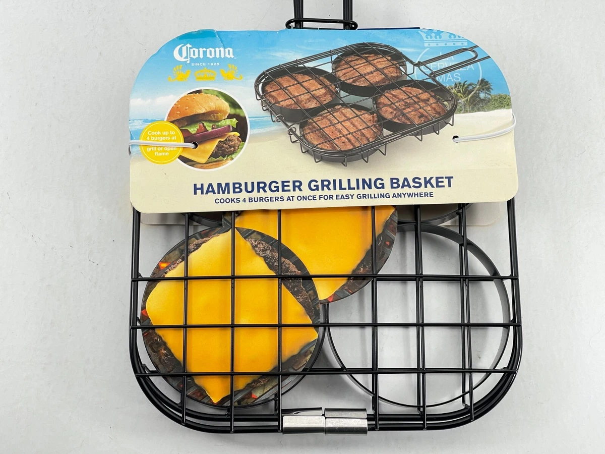 Hamburger grilling basket top