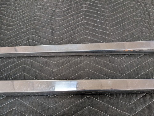 1966 1969 Riviera Door Moldings at Window Opening Buick Belt Line 1967 1968 - Picture 5 of 16