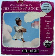 View Master FT-32A-B-C, The Littlest Angel, Children's 3 Reel Set w/Booklet