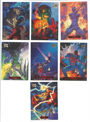 1994 Marvel Masterpieces Base Card / Gold Foil X-Men Avengers Inserts U Pick