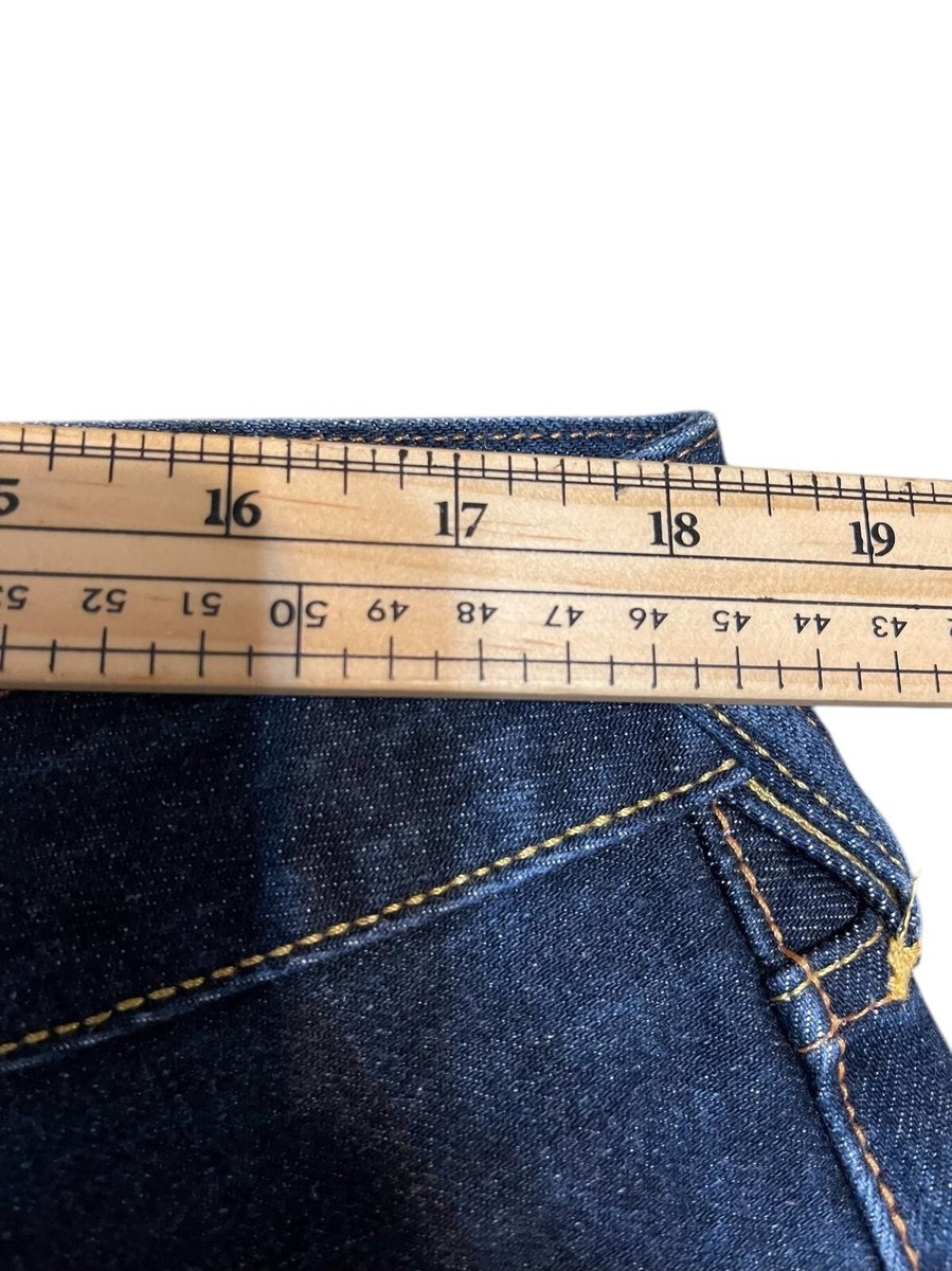 Evisu Osaka Japan Selvedge Denim Jeans Size W 36 x L 27 Figures